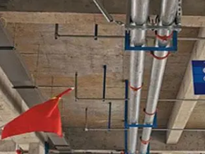 平果管廊支架的安装方法